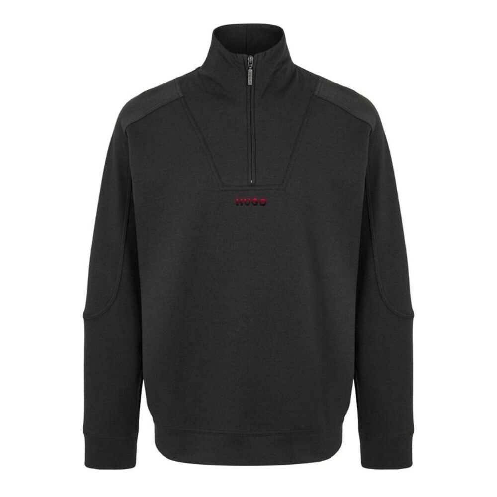 Hugo Mens Atlas Half Zip Sweatshirt / Black